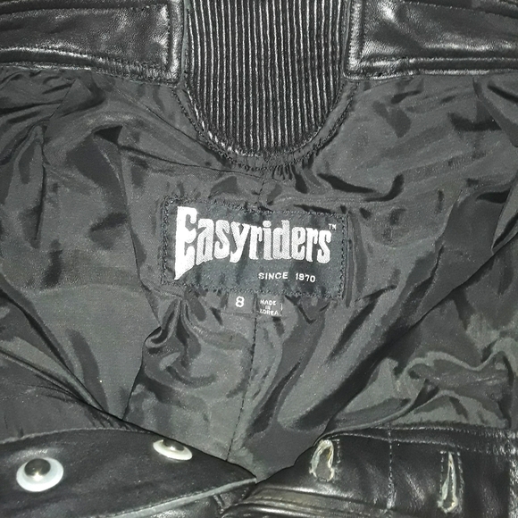 Matching Easy Riders leather jacket and pants - Picture 1 of 6